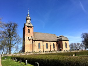 I Landskyrkan är jag konfirmerad. Verner von Heidenstam kallade den för "Landsbygdens Riddarholmskyrka".