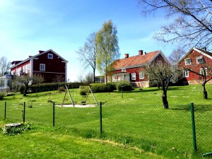 Vackert vid hamnen och kyrkan.